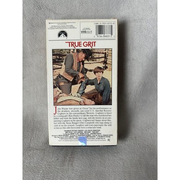 True Grit vintage VHS movie - Picture 2 of 3